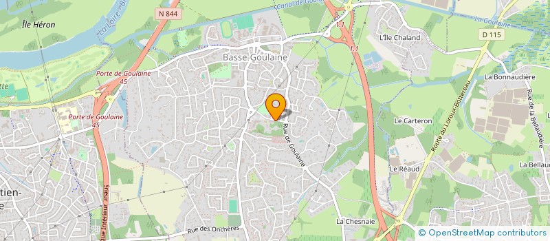 localisation de l'entreprise CBF HOME à NANTES