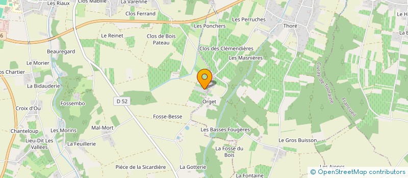 localisation de l'entreprise CBF PLOMBERIE CHAUFFAGE CLIMATISATION  BLERE