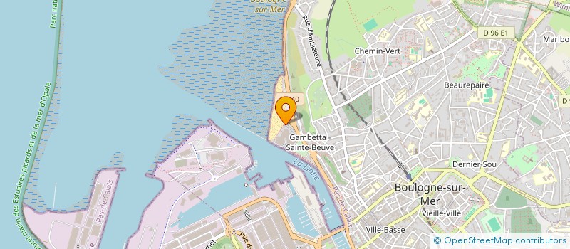 localisation de l'entreprise CBF SKIPPER à BOULOGNE-SUR-MER