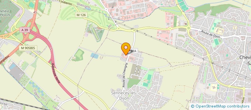 localisation de l'entreprise CBFD  SENNECEY-LES-DIJON