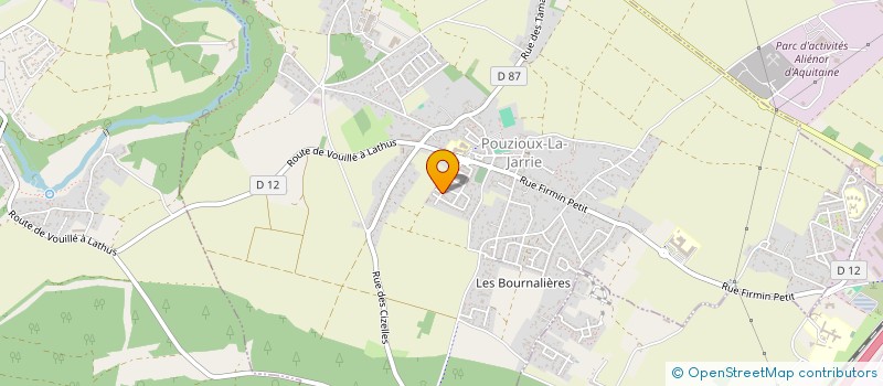 localisation de l'entreprise CBFM HOLDING à VOUNEUIL SOUS BIARD
