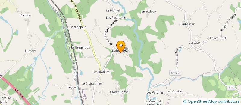 localisation de l'entreprise CBGB  GLANGES