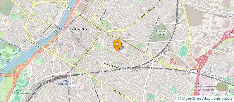 localisation de l'entreprise CBGN à ANGERS