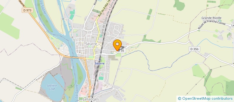 localisation de l'entreprise CBGROSBOIS LA NOUE à GROSBOIS-LES-TICHEY