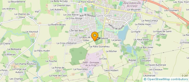 localisation de l'entreprise CBI.1 à SAINT-GILLES