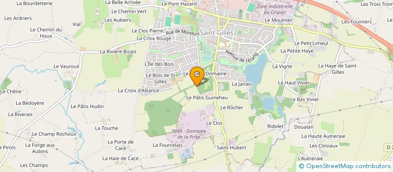 localisation de l'entreprise CBI.3 à SAINT-GILLES