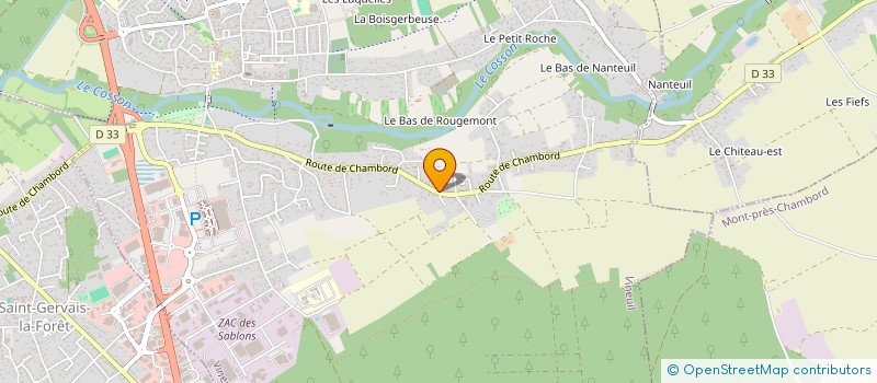 localisation de l'entreprise CBI à FRESNES