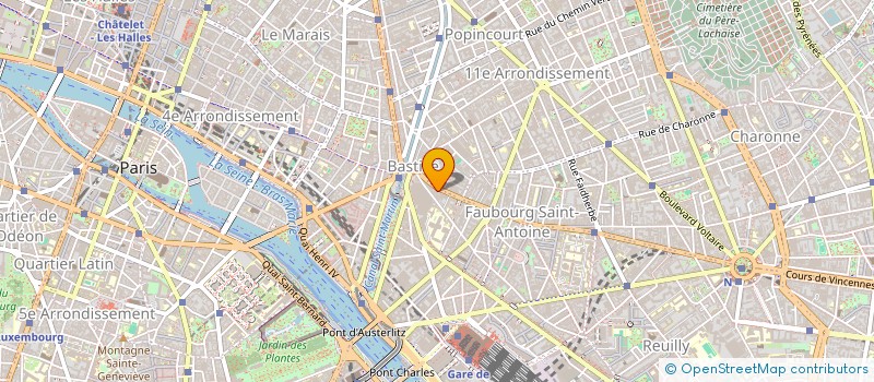 localisation de l'entreprise CBI LIFT ACCESSORIES à PARIS 12