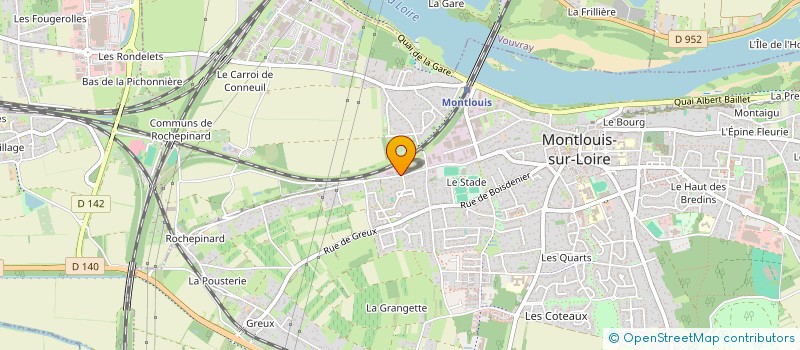 localisation de l'entreprise CBIMOPRO  TOURS