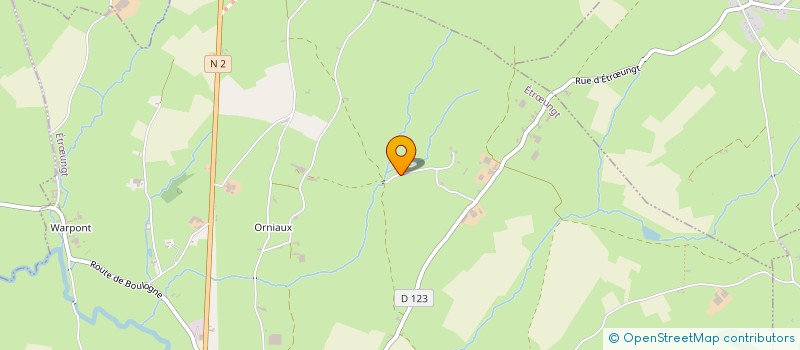 localisation de l'entreprise CBIOTECH  ETRUNGT