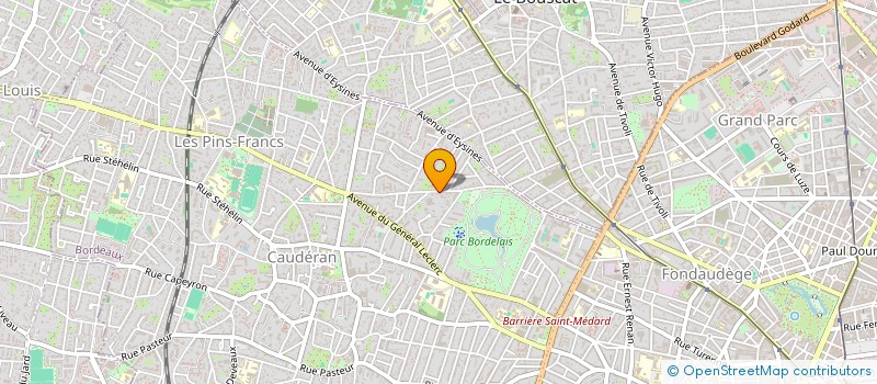 localisation de l'entreprise CBJ CONSULTING  BORDEAUX