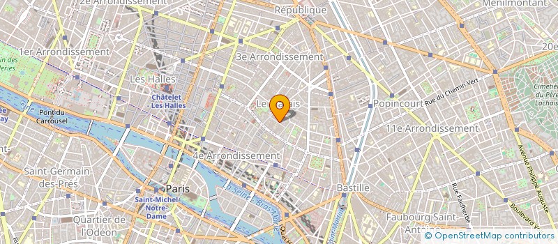 localisation de l'entreprise CBJ HOLDING  PARIS