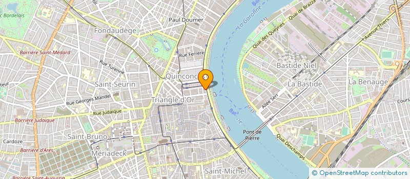 localisation de l'entreprise CBJG  BORDEAUX