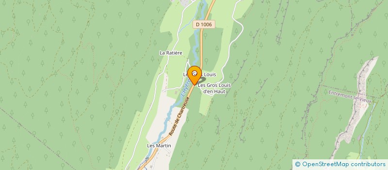 localisation de l'entreprise CBL  SAINT-THIBAUD-DE-COUZ