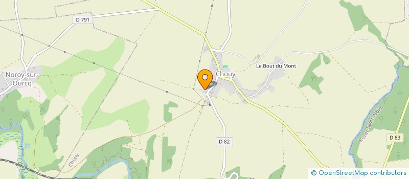 localisation de l'entreprise CBL  CHOUY