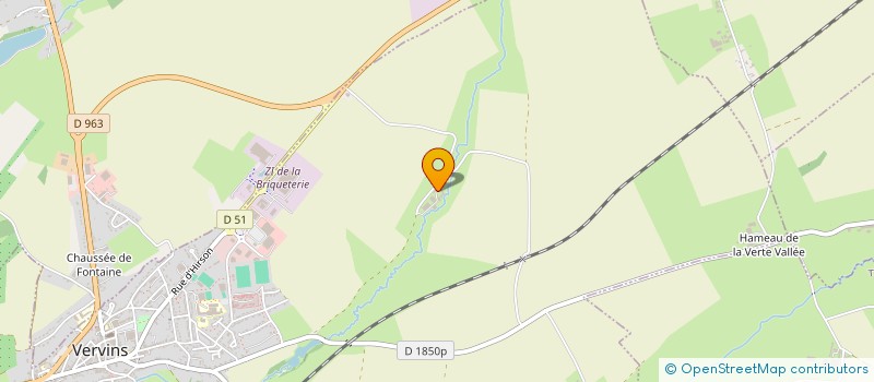 localisation de l'entreprise CBL AGRI  VERVINS