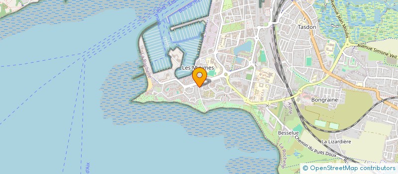 localisation de l'entreprise CBL HOLDING  LA ROCHELLE