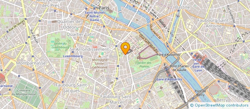 localisation de l'entreprise CBL PRODUCTIONS FRANCE  PARIS