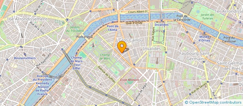 localisation de l'entreprise CBLG à PARIS