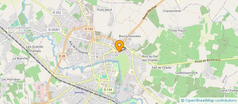 localisation de l'entreprise CBLJ  GUITINIERES