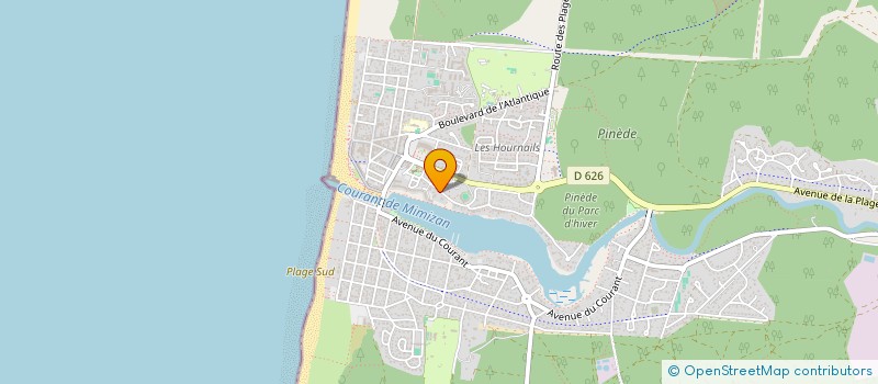 localisation de l'entreprise CBLL  MIMIZAN