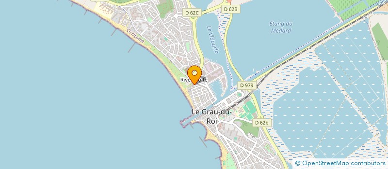 localisation de l'entreprise CBLM  LE GRAU-DU-ROI