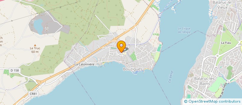 localisation de l'entreprise CBLR  BOUZIGUES