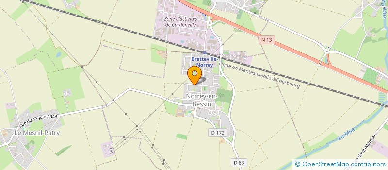 localisation de l'entreprise CBLT  SAINT-MANVIEU-NORREY