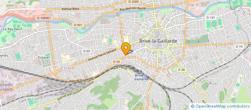 localisation de l'entreprise CBLV  BRIVE-LA-GAILLARDE
