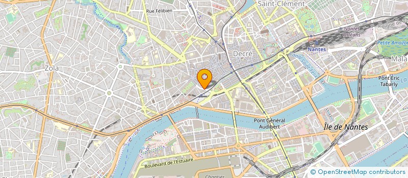 localisation de l'entreprise CBM à NANTES