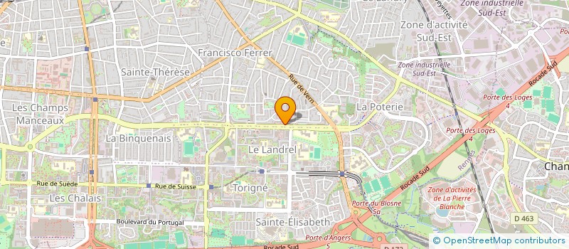 localisation de l'entreprise CBM  RENNES