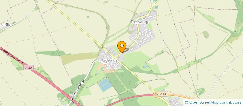 localisation de l'entreprise CBM  TRESSANGE