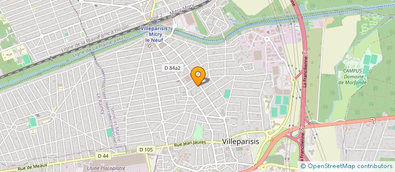 localisation de l'entreprise CBM  LE PERREUX-SUR-MARNE