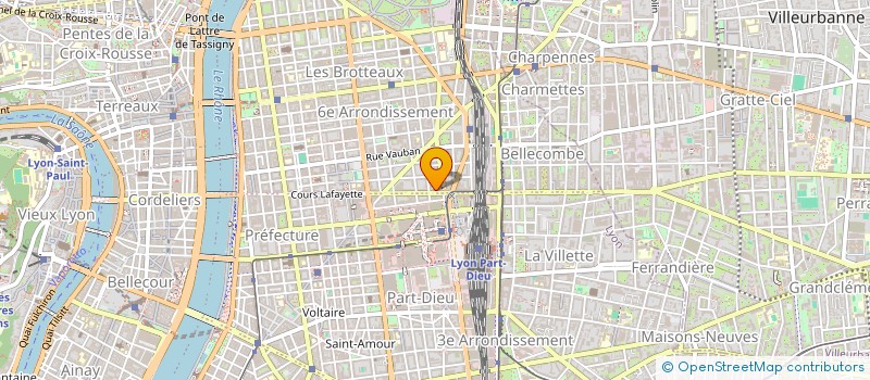 localisation de l'entreprise CBM à LYON