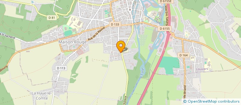 localisation de l'entreprise CBM AUTO SARL SCOP à LOUVIERS