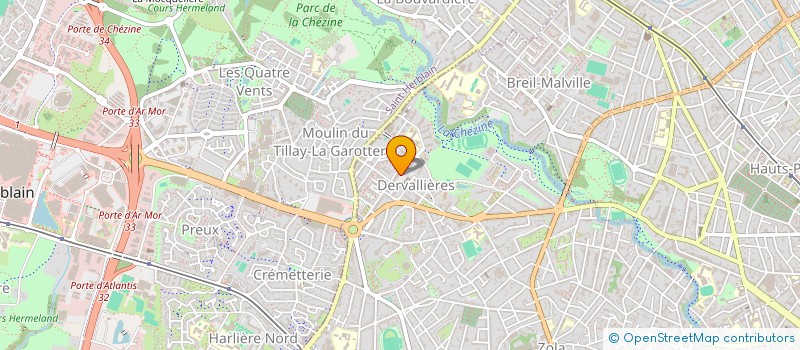 localisation de l'entreprise CBM CONSTRUCTEUR à NANTES