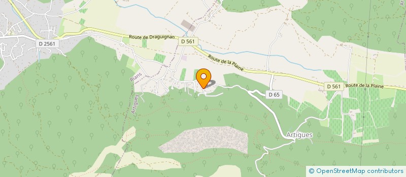 localisation de l'entreprise CBM MANAGER  ARTIGUES