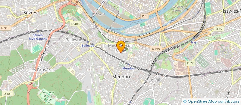 localisation de l'entreprise CBMB à MEUDON