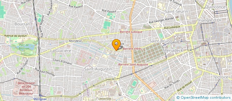 localisation de l'entreprise CBMC  BORDEAUX