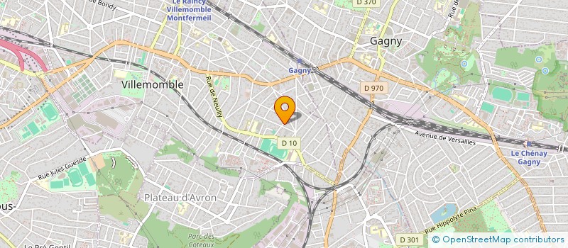 localisation de l'entreprise CBMCI  VILLEMOMBLE