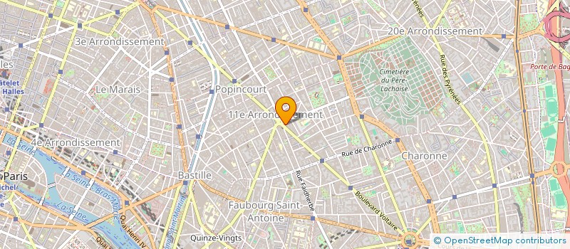 localisation de l'entreprise CBMD  PARIS