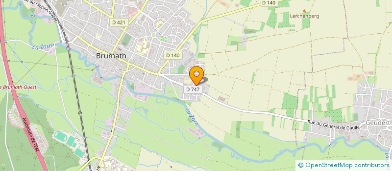 localisation de l'entreprise CBMG IMMOBILIER  BILWISHEIM