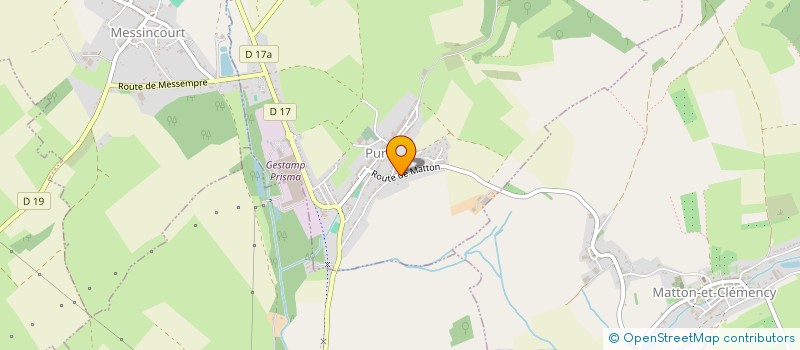 localisation de l'entreprise CBMI  PURE