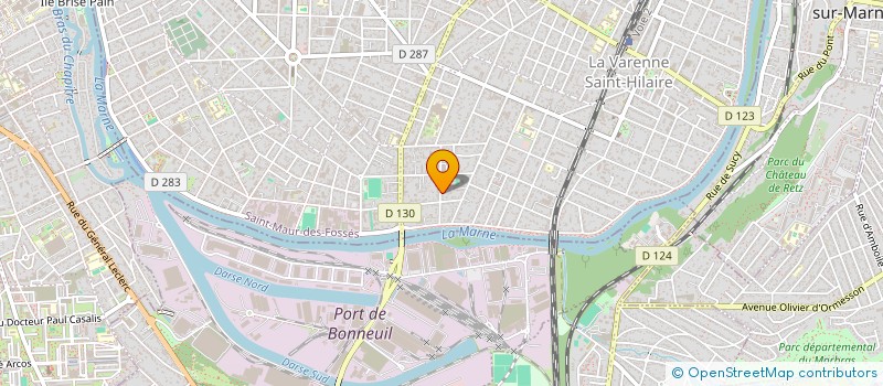 localisation de l'entreprise CBMJ & CL à SAINT-MAUR-DES-FOSSES