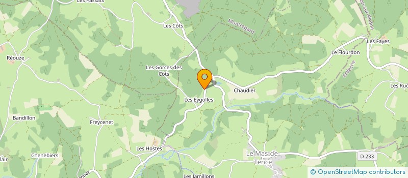 localisation de l'entreprise CBMJ43  LE MAS-DE-TENCE