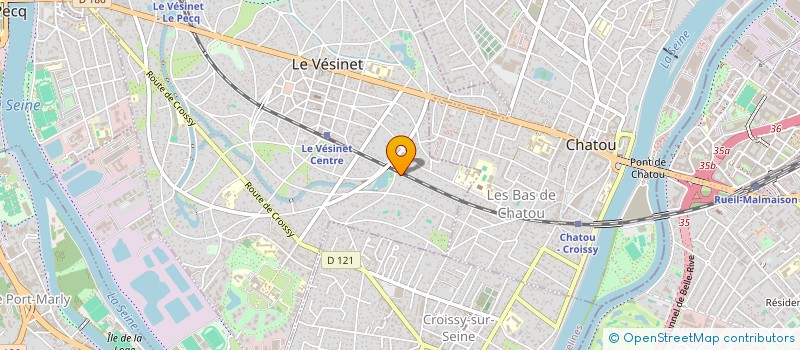 localisation de l'entreprise CBMSF  LE VESINET