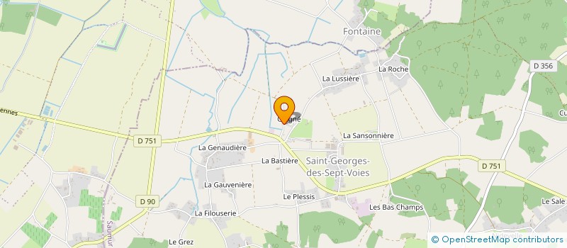 localisation de l'entreprise CBMT  GENNES-VAL-DE-LOIRE