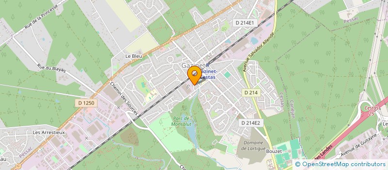 localisation de l'entreprise CBMV CONSEIL ET EXPERTISE  CANEJAN