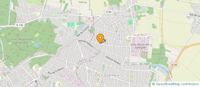 localisation de l'entreprise CBN à COURTRY