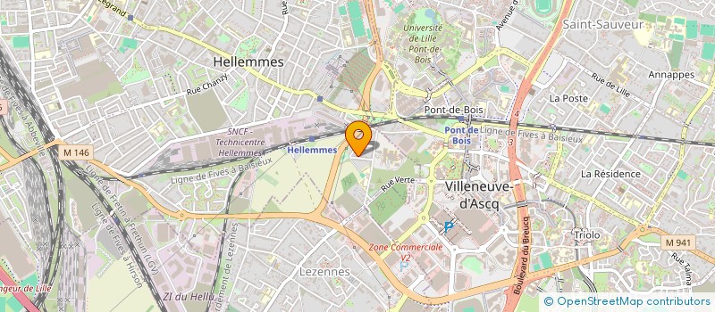 localisation de l'entreprise CBN FOODS à LILLE